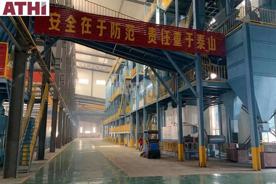 青岛乐竞（中国）粘土砂处理生产线